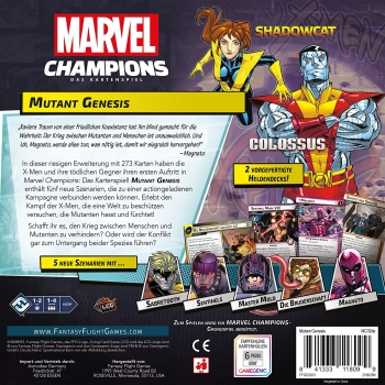 Marvel Champions: Das Kartenspiel - Mutant Genesis • Erweiterung DE